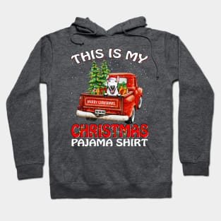 This Is My Christmas Pajama Shirt Bull Terrier Truck Tree Hoodie